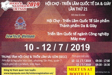 Triển lãm Quốc tế DA & GIÀY Việt Nam 2019
